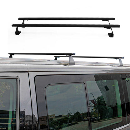 Dachträger für Ford Transit Custom / Tourneo Custom 2023-2025 75kg Stahl Schwarz OMAC DE