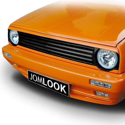 JOM Kühlergrill Kühlergitter für VW Golf 2 1983-1992 Schwarz 1tlg OMAC DE