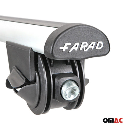 Dachträger Grundtäger für Audi A4 C6 Allroad 2004-2011 100kg Alu Silber 2x ABE OMAC DE