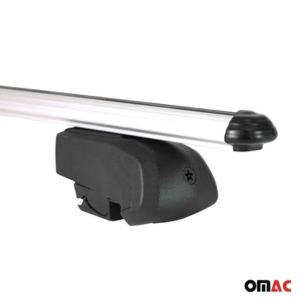 Dachträger Dachgepäckträger für Boldbar V2 Silber ABE 2 tlg OMAC DE