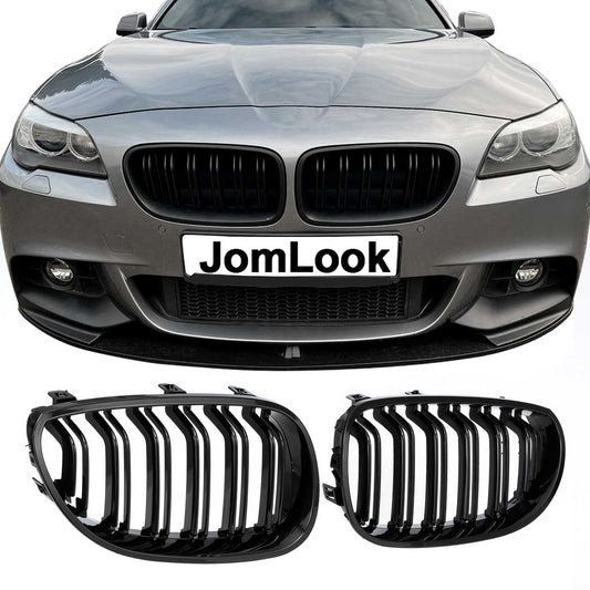 JOM Kühlergrill Kühlergitter für BMW 5er E60 Limo 2003-2010 schwarz 1tlg OMAC DE