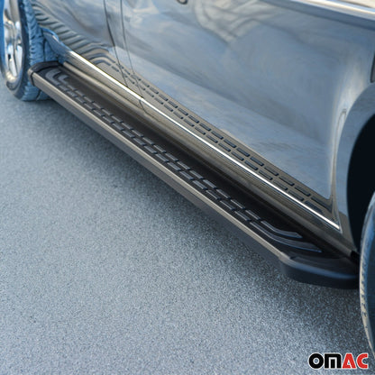 Trittbretter Seitenschweller für Toyota Proace City 2019-2025 L2 Schwarz 2 tlg