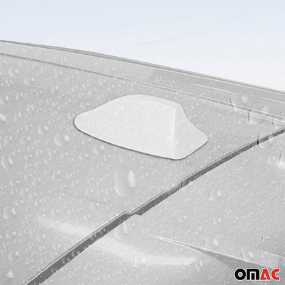 Dachantenne Autoantenne AM/FM Autoradio Shark Antenne Haifischflosse weiß OMAC DE