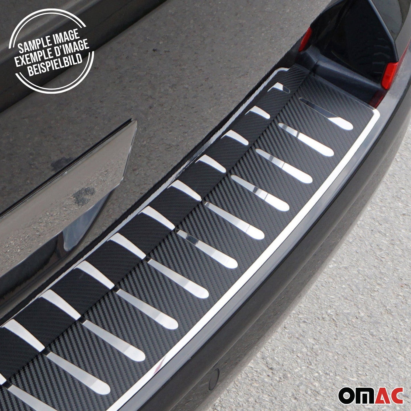 Ladekantenschutz Stoßstange für Volkswagen Transporter T7 2024-2025 Stahl 1Pcs OMAC DE