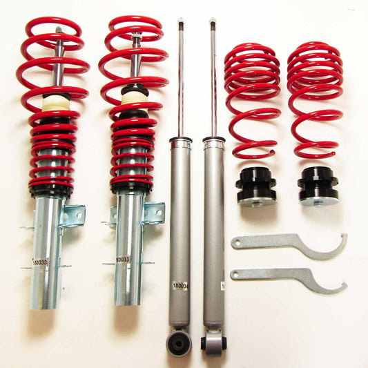 Redline Gewindefahrwerk für VW Polo 9N/ 9N2/ 9N3/ Fox 5Z 2002-2009 OMAC DE