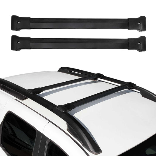 Dachträger Gepäckträger für Dacia Duster 2010-13 Pre-FL Relingträger Alu Schwarz OMAC DE