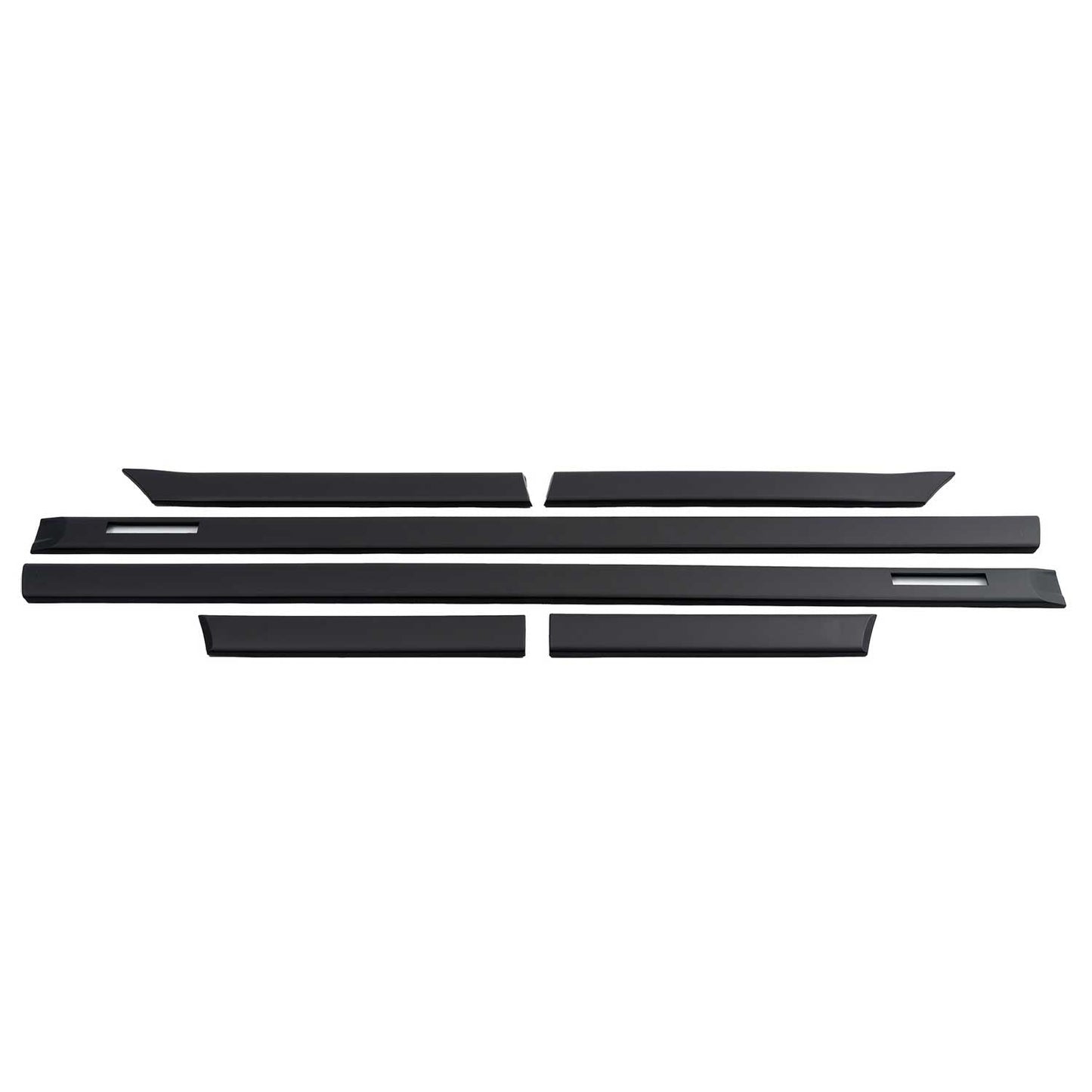 JOM Seitenleisten Türleisten für BMW 3er E36 Coupe Cabrio schwarz 6tlg OMAC DE