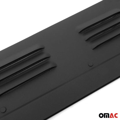 Lüftungsgitter Be & Entlüftung für VW Crafter 2017-2025 Alu Schwarz 2x OMAC DE