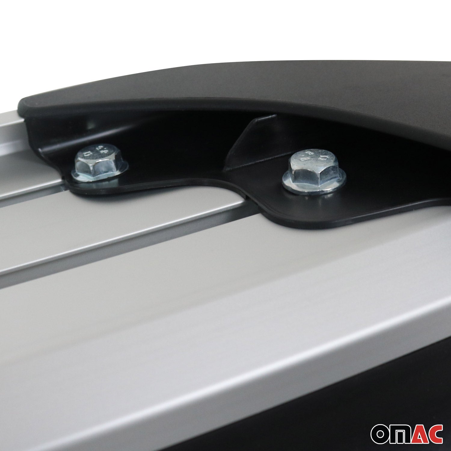 Trittbretter Seitenschweller Seitenbretter für Honda CR-V 2007-2012 Alu Grau OMAC DE