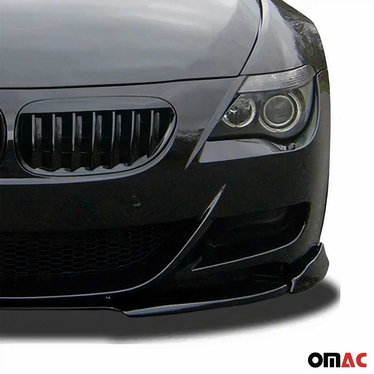 2004-2010 BMW 6er E63 Frontspoiler Vario-X PU Schwarz