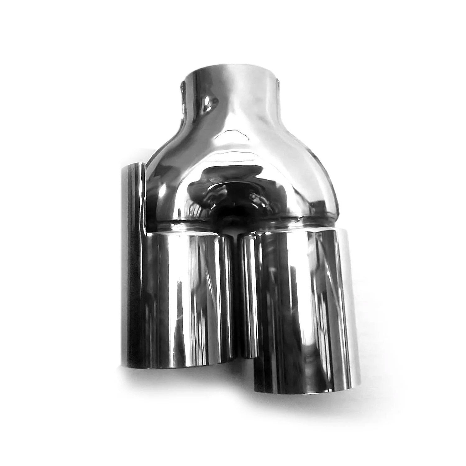 Auspuffblende Endrohr für Mercedes W204 A209 C209 Edelstahl Chrom 1tlg OMAC DE