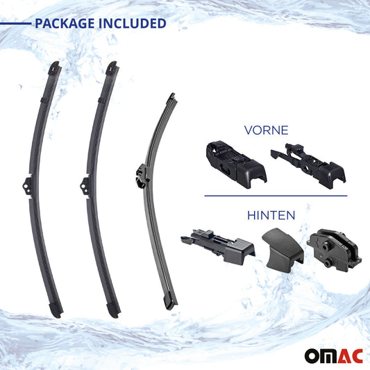 2003-2015 VW T5 alle modelle SWF Scheibenwischer Wischblatt Satz 600/600mm & 430mm