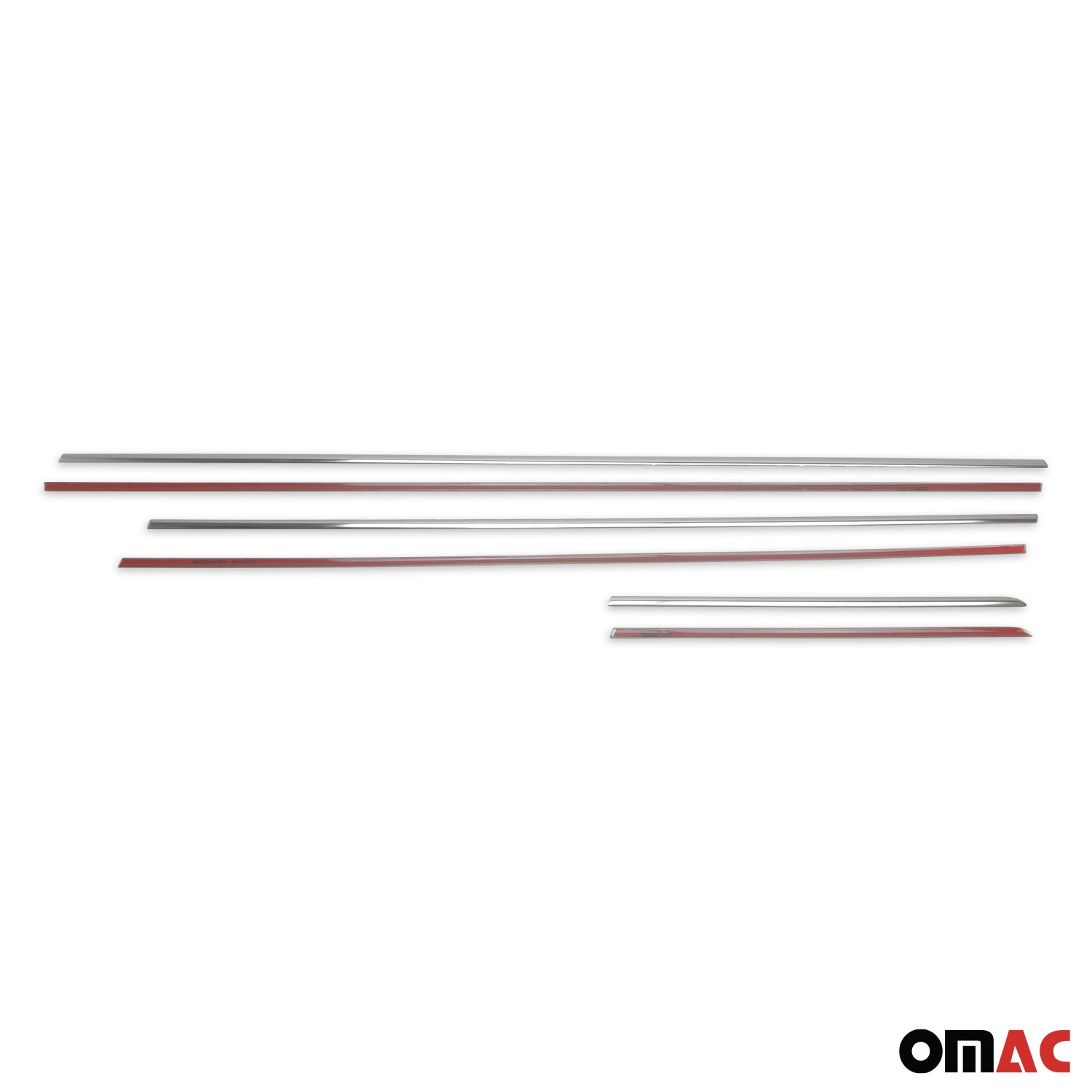 Fensterleisten Zierleisten für Kia Sorento 2010-2012 Edelstahl Chrome 4 tlg OMAC DE