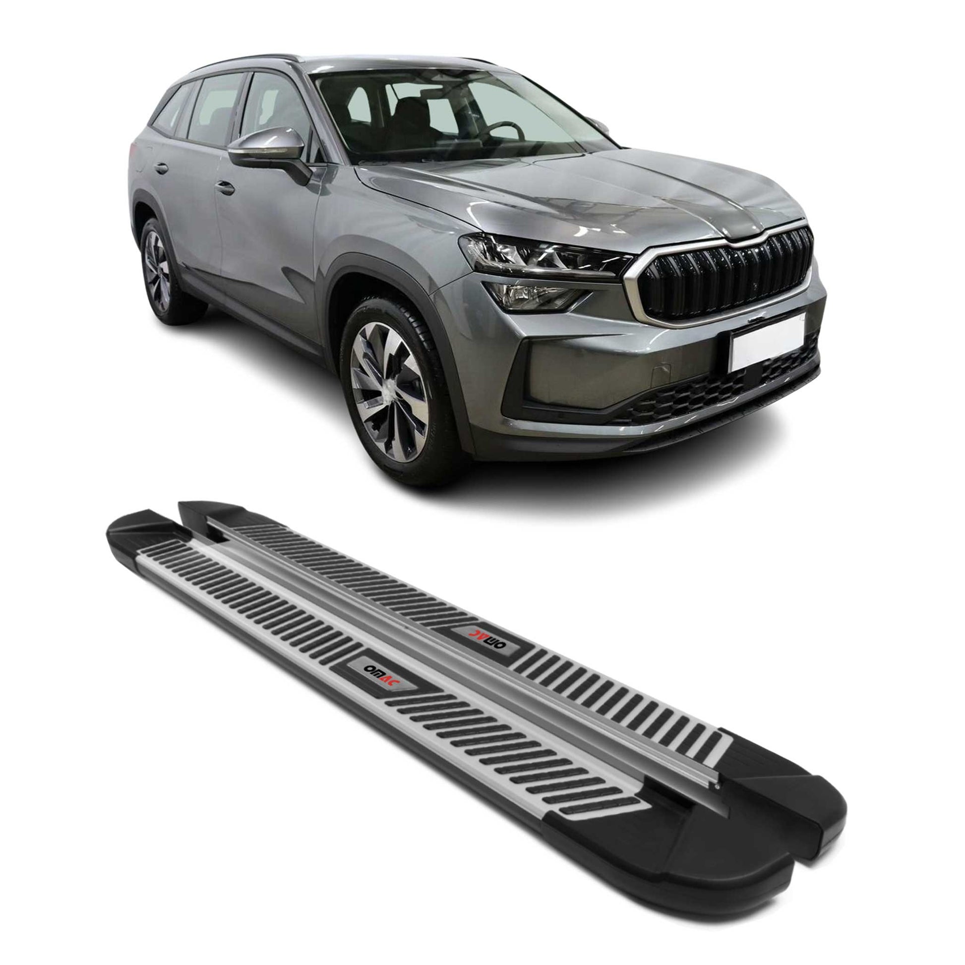 Trittbretter Seitenbretter Seitenschweller für Skoda Kodiaq 2024-2025 OMAC DE