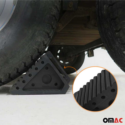 Auffahrrampen Set KFZ-Rampen bis 5 Tonnen Tragkraft Rutschfeste Auto Rampe OMAC DE