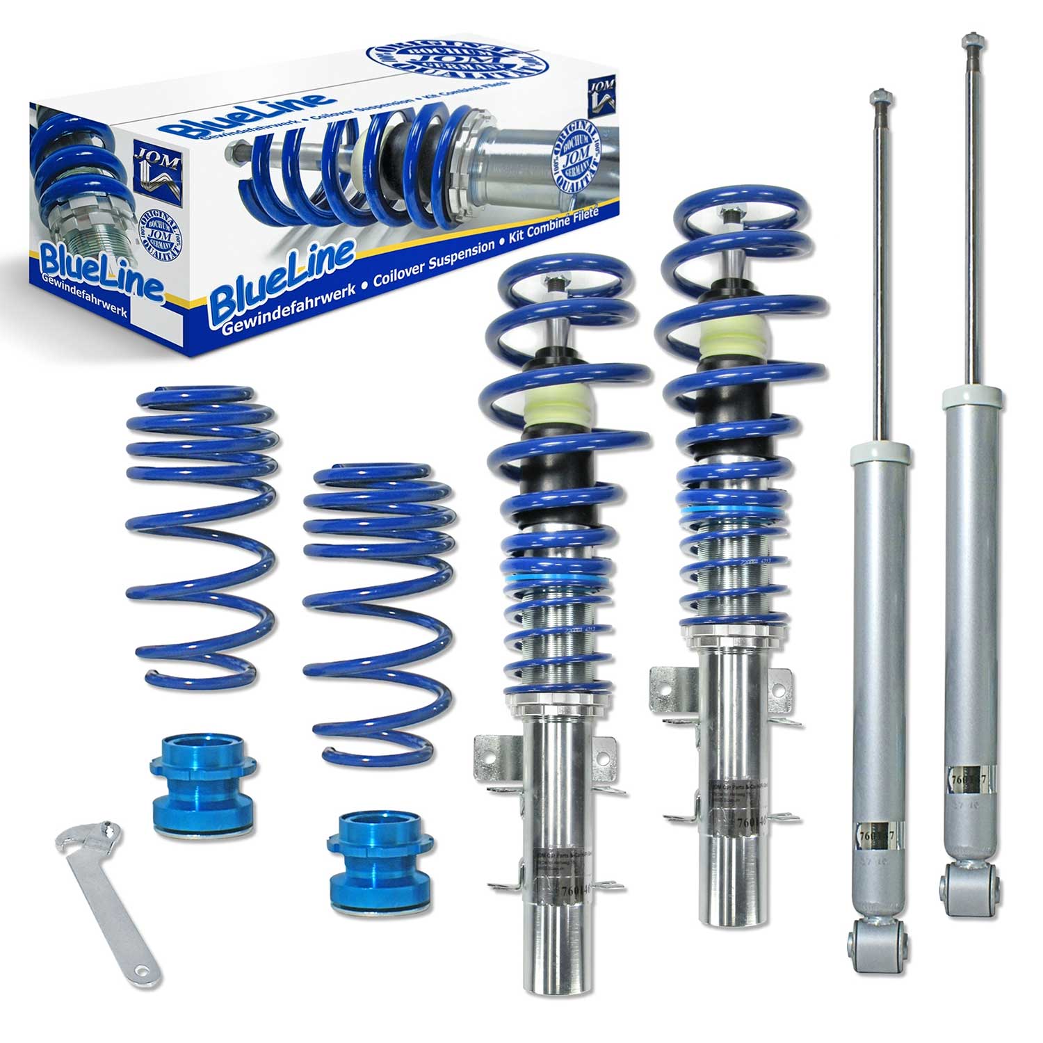 JOM Gewindefahrwerk für VW Polo 9N/ 9N2/ 9N3/ Fox 5Z 2002-2009 OMAC DE