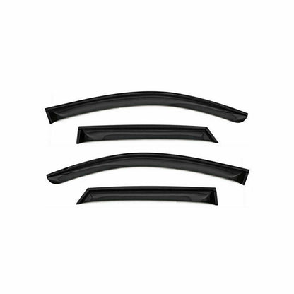 Windabweiser Regenabweiser für Honda Jazz 2009-2014 Dunkel Acryl 4tlg
