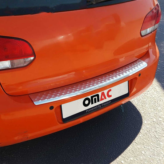 Ladekantenschutz Stoßstange für VW Golf 5 HB 2003-2008 Edelstahl Chrom Glanz 1x OMAC DE