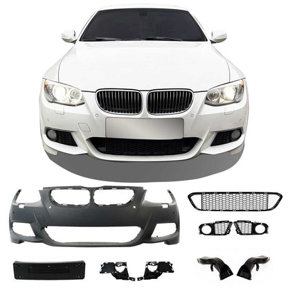 JOM Stoßstangen Kit & Seitenschweller für BMW E92/ E93 LCI 2010-2013 Schwarz OMAC DE