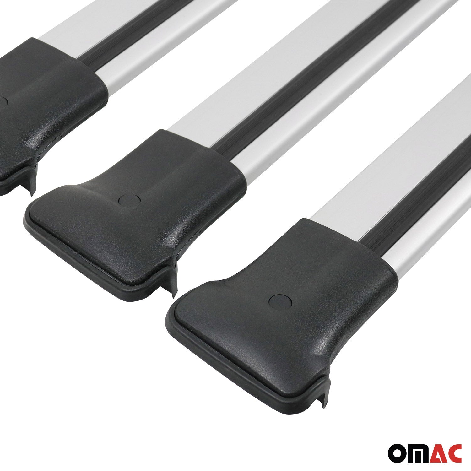 Dachträger Grundtäger für Citroen Jumpy 2007-2016 75kg Aluminium Silber 3 tlg OMAC DE