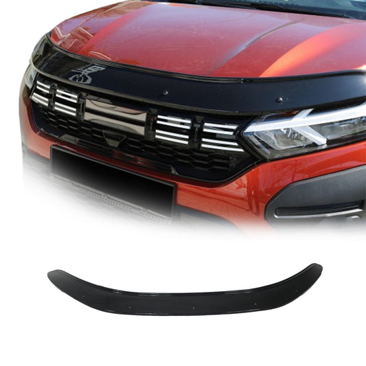 Motorhaube Deflektor Insektenschutz für Dacia Jogger 2022-2025 ABS Schwarz OMAC DE