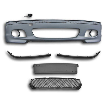 JOM Stoßstange vorne für BMW 3er E46 Limo/Touring 1998-2005 Grau OMAC DE