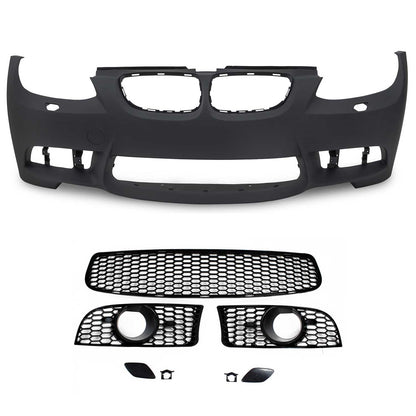 JOM Frontstoßstange für BMW E92 Coupe E93 Cabrio 2006-2010 SRA Schwarz OMAC DE