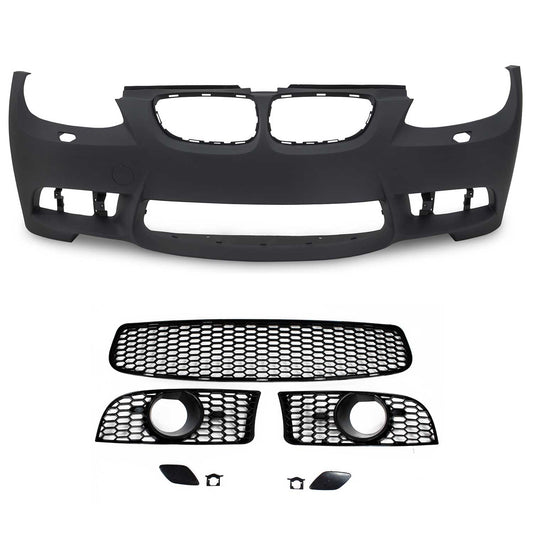 JOM Frontstoßstange für BMW E92 Coupe E93 Cabrio 2006-2010 SRA Schwarz OMAC DE