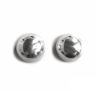 Blinkerrahmen Signalblende Blinker für Smart ForTwo 1998-2007 Aluminium Silber OMAC DE
