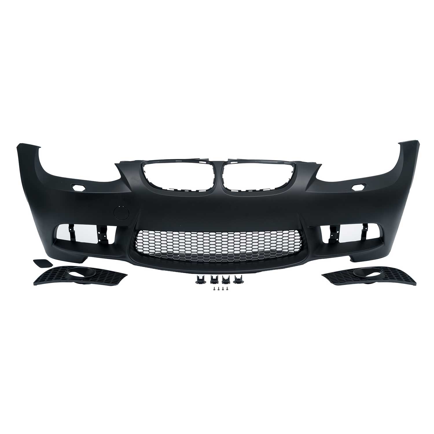 JOM Frontstoßstange für BMW E92 Coupe E93 Cabrio 2006-2010 Sport-Design Schwarz OMAC DE