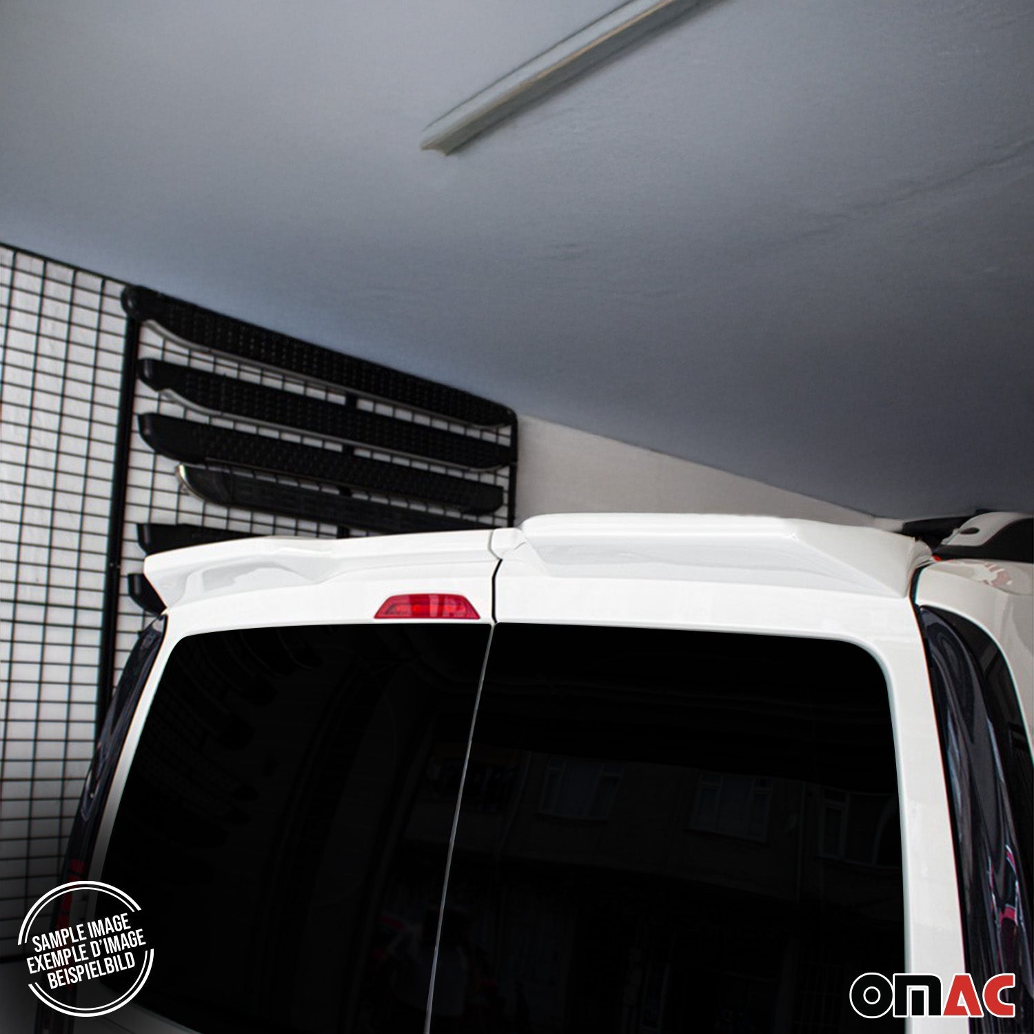 2021-2025 VW Caddy 5 Heckspoiler Dachspoiler Hecklippe Doppeltür Grundiert OMAC DE