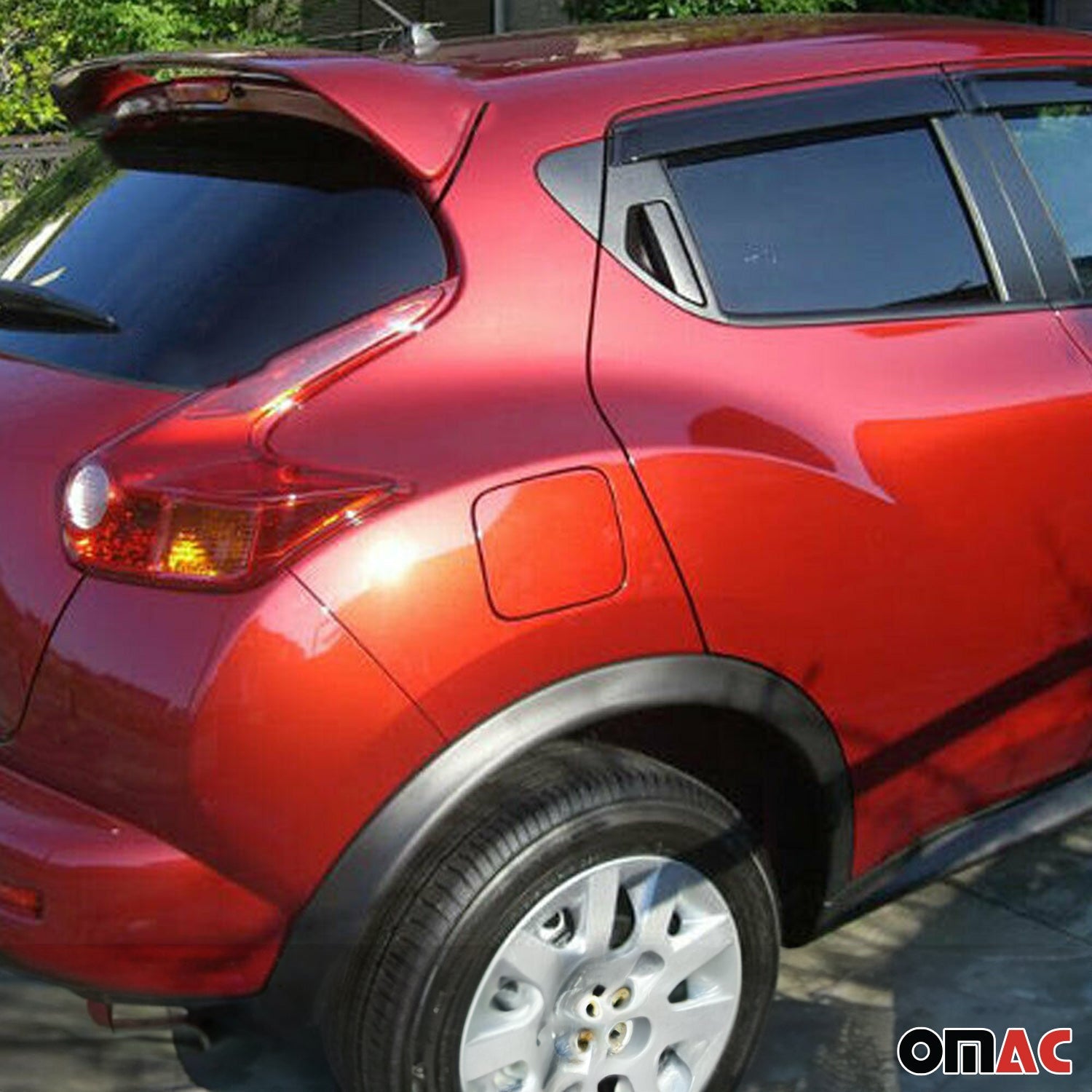 Heckspoiler Dachspoiler für Nissan Juke 2010-2019 Heckflügel Tuning Grundiert OMAC DE