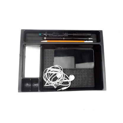 Armauflage Ablagebox Zentrale Storage-Box für Mazda CX-5 2013-2014 ABS Schwarz OMAC DE