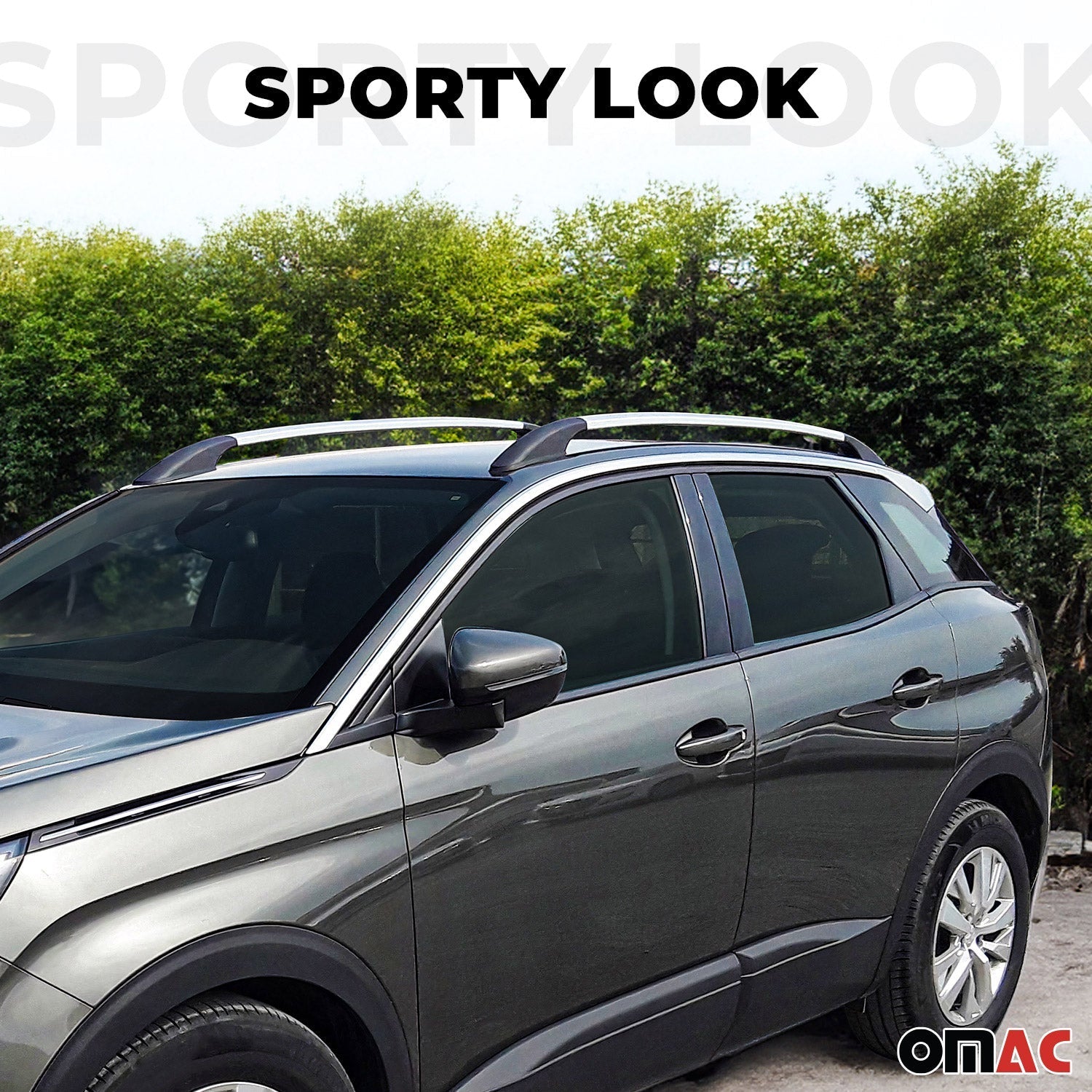 Aluminium Dachreling Relingträger für Honda CR-V V 2020-2022 Silber 2x OMAC DE