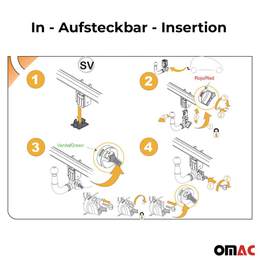 Aragon Anhängerkupplung E-Satz 13pin für Fiat Panda Hybrid 2021-2025 ABE OMAC DE