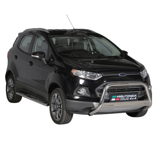 Edelstahl Seitenschweller Schwellerrohre für Ford Ecosport 2013-2017 Silber OMAC DE