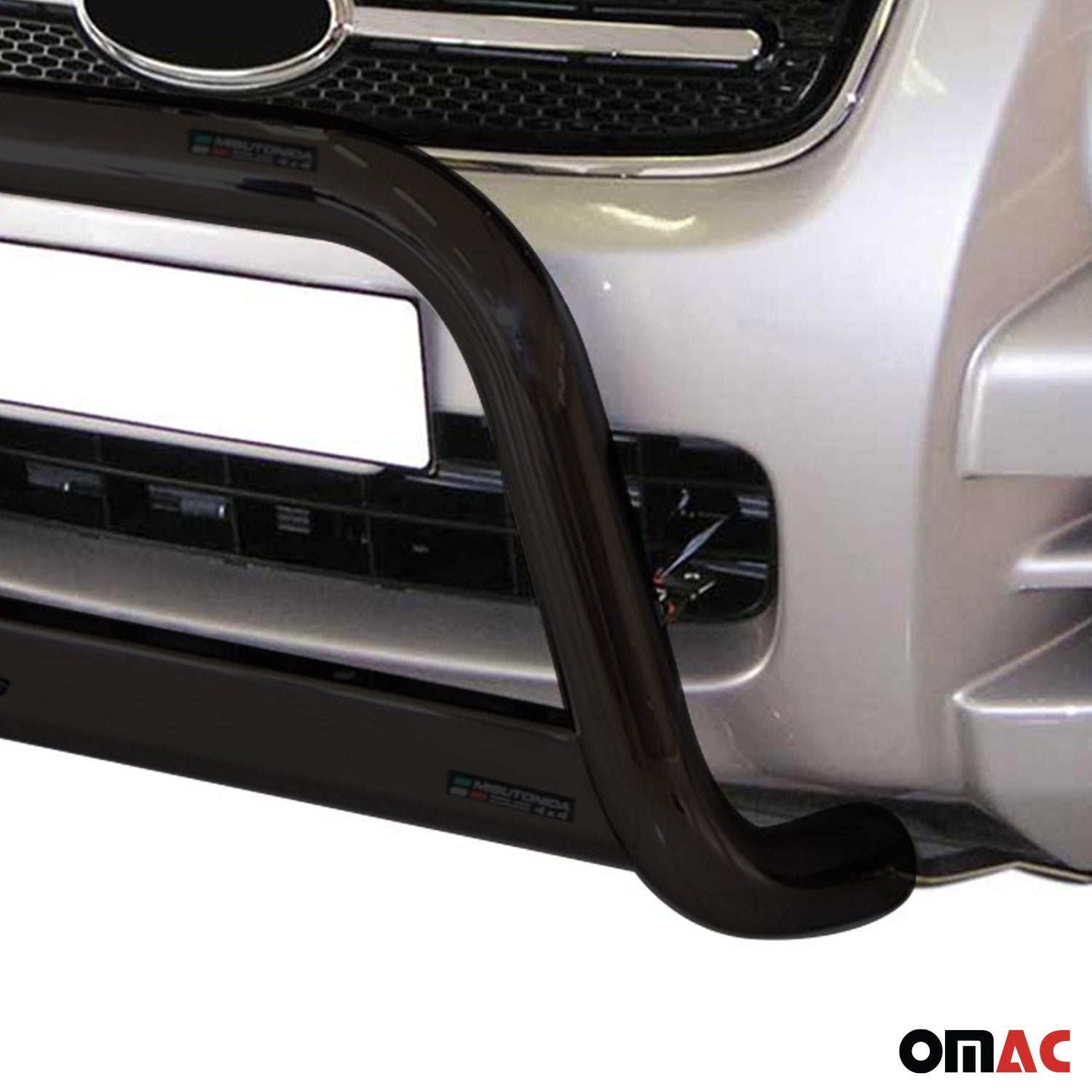Frontbügel Frontschutzbügel für Kia Sportage 2004-2008 ø63mm Stahl Schwarz OMAC DE