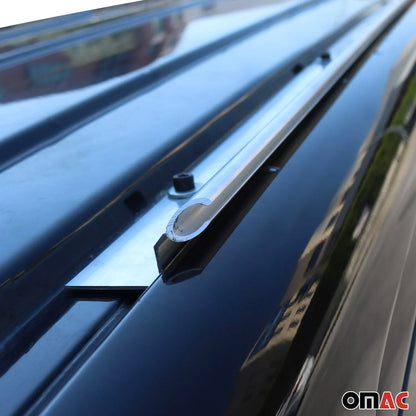 Sonnensegel Kederschiene für Ford Transit / Tourneo Custom ab 2023 L2 Silber Alu OMAC DE