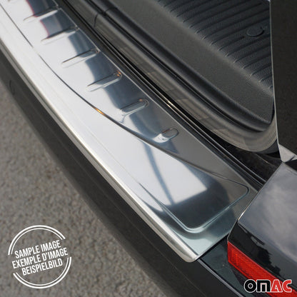OMAC Ladekantenschutz Stoßstangenschutz für Mazda CX-3 2015-25 Edelstahl Silber OMAC DE
