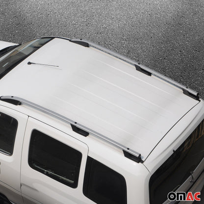 Dachreling Relingträger Aluminium für VW Amarok NF 2022-2025 Alu Silber OMAC DE