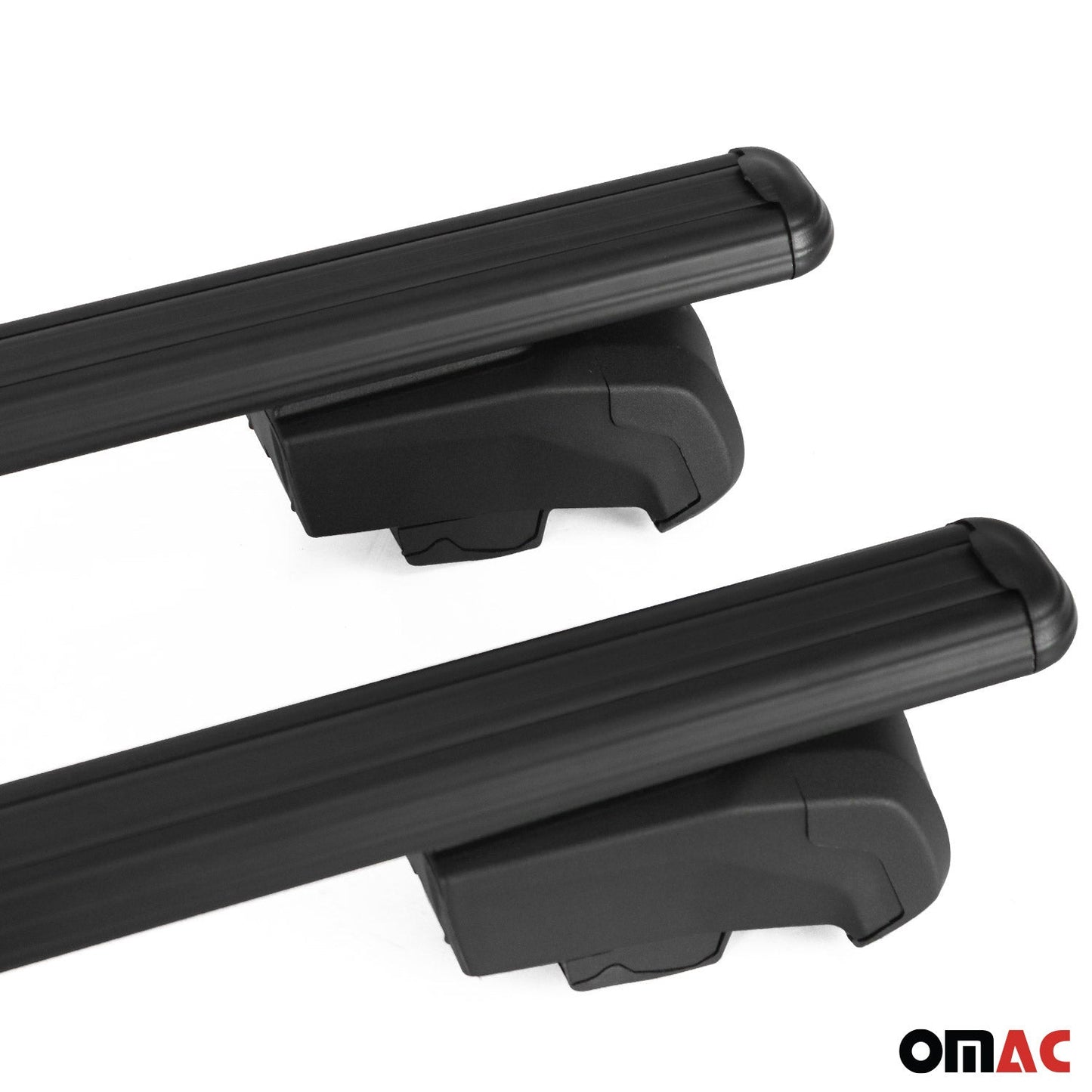 Dachträger Gepäckträger für Mercedes C Klasse S205 2014-2021 Alu Schwarz ABE 2x OMAC DE
