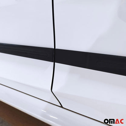 Seitentürleiste Türleisten Türschutzleisten für Renault Fluence ABS Chrom Matt OMAC DE