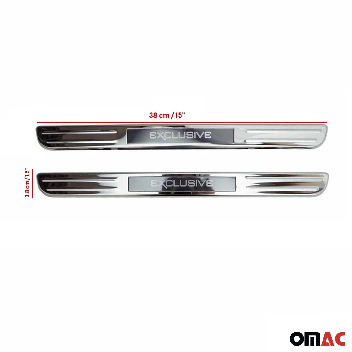 Einstiegsleisten Türschweller Exclusive für Fiat Bravo 2008-2015 Edelstahl 2x OMAC DE