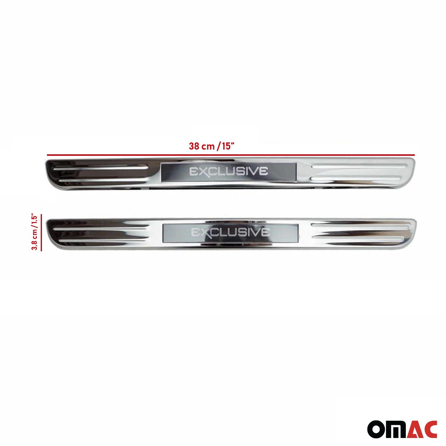 Einstiegsleisten Türschweller Exclusive für Fiat Bravo 2008-2015 Edelstahl 2x OMAC DE