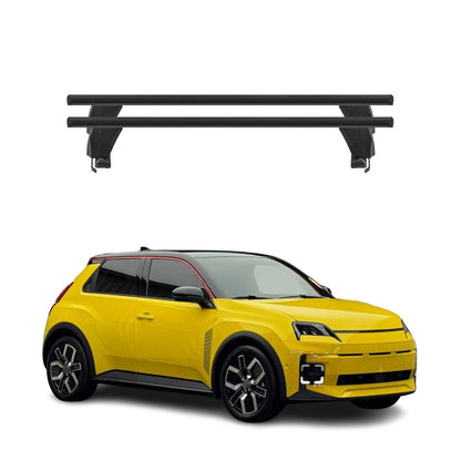 Menabo Dachträger Grundträger für Renault 5 E-Tech 2024-2025 Alu Schwarz 2tlg OMAC DE